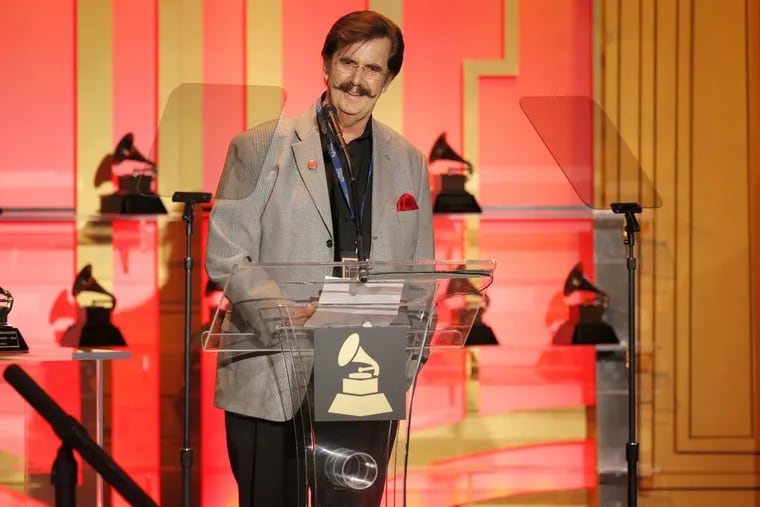 FILE – In this Jan. 25, 2014, file photo, Rick Hall attends the 56th annual Grammy Awards – Special Merit Awards Ceremony in Los Angeles. Hall, an Alabama record producer who recorded some of the biggest musical acts of the 1960s and `70s and helped develop the fabled “Muscle Shoals sound,” died Tuesday, Jan. 2, 2018, following a fight with cancer.
