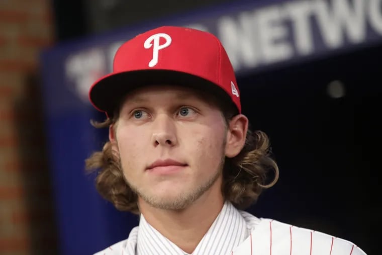 Alec Bohm was the third overall pick by the Phillies in last year's draft.