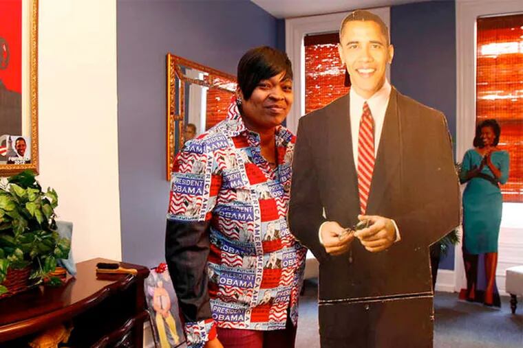 Tracey Brown is crazy for the President. She will attend his second inauguration.