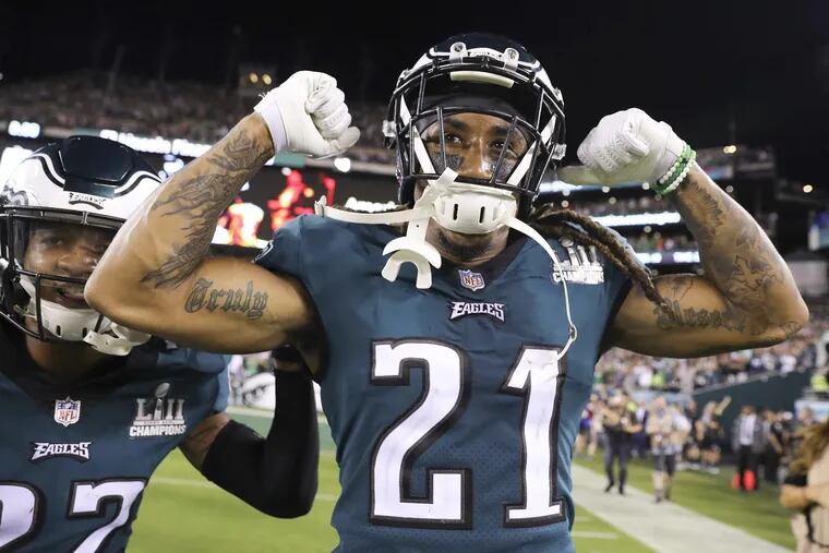 Eagles cornerback Ronald Darby and his DB mates might have their hands full Sunday with Tampa Bay's talented receivers.