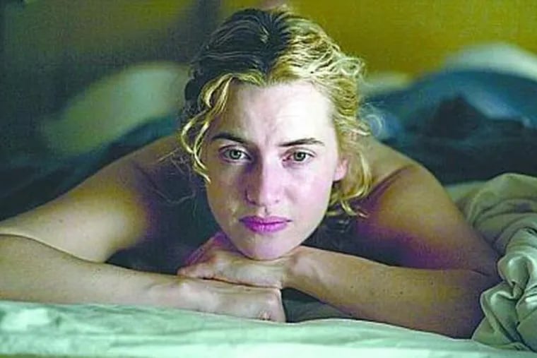 Kate Winslet&#0039;s character takes up with a teenage who reads to her - a relationship with a shocking end.