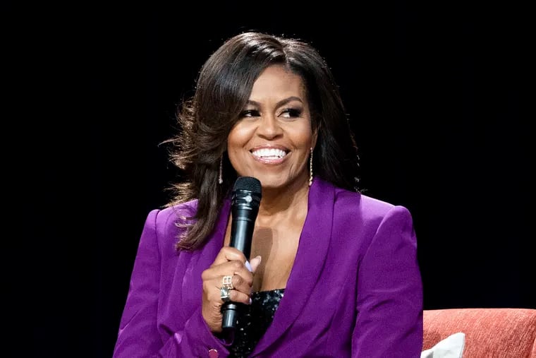 Former first lady Michelle Obama said Monday that people who aren't vaccinated against COVID-19 can't hang out with the Obamas.