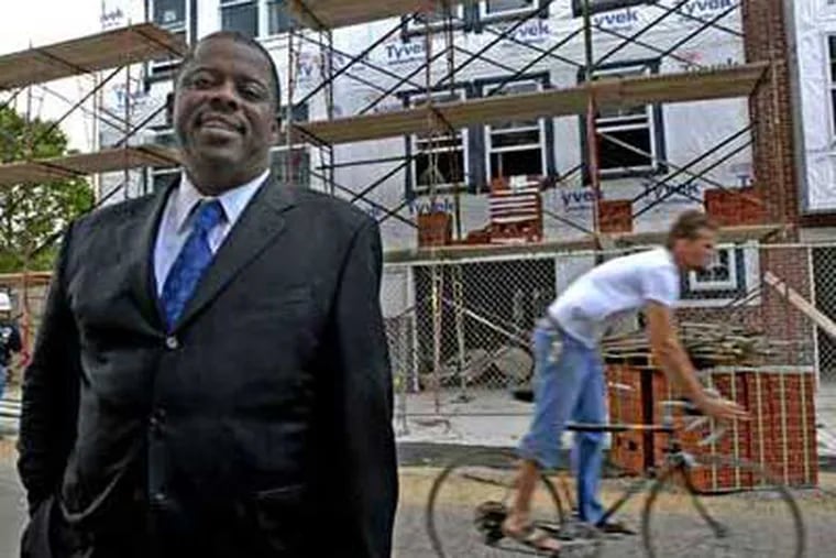 Wells Fargo Bank has foreclosed on Carl Greene's $615,035 condominium in the upscale Naval Square development in Southwest Philadelphia.  Greene is executive director of the PHA. (file photo)