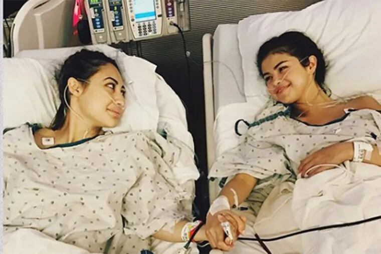 “She gave me the ultimate gift and sacrifice by donating her kidney to me,” Gomez said of Francia Raisa. “I am incredibly blessed. I love you so much sis.”