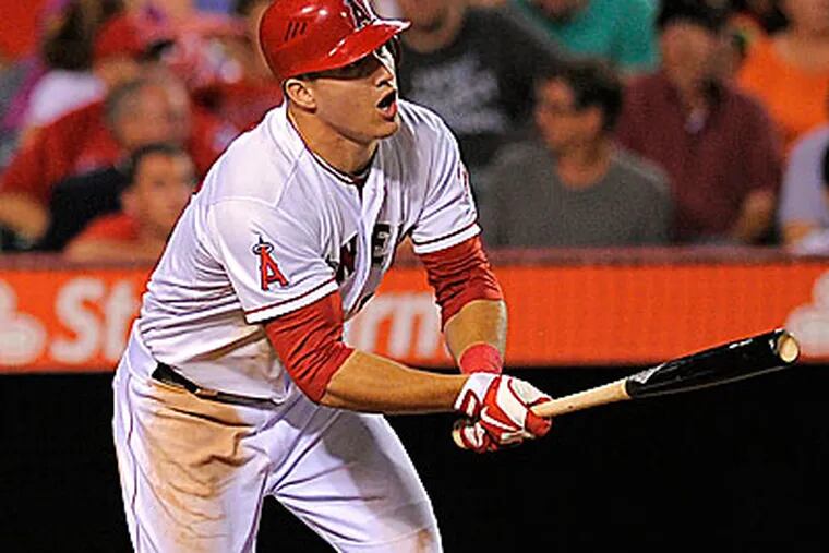 Angels outfielder Mike Trout burst on to the Major League scene this season. (Mark J. Terrill/AP file photo)