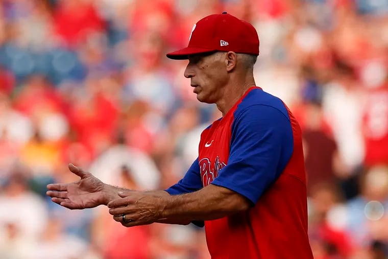 Phillies manager Joe Girardi built a reputation for running good bullpens during his 10-year stint as manager of the New York Yankees.