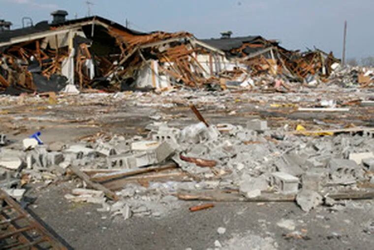 Demolition work at the former Pennsauken Mart is expected to be finished in 30 to 60 days, according to an official.