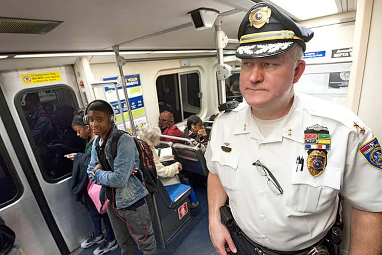 After cellphone video went viral of an alleged fare-evading father's struggle with a SEPTA officer, Thomas Nestel was an open book. Now that the investigation is over, he's not giving specifics.