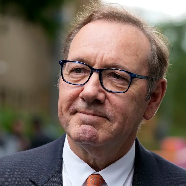Actor Kevin Spacey at Southwark Crown Court in London on July 24, 2023. He was acquitted of nine counts of sexual and indecent assault.