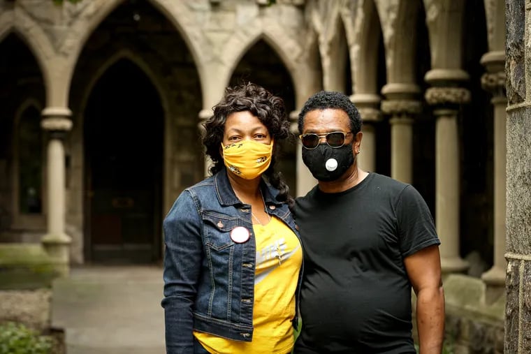 Oneita and Clive Thompson, an undocumented Jamaican couple,  took sanctuary inside the Tabernacle United Church in West Philadelphia in late September. It's their second church during two years of living in sanctuary to avoid deportation.