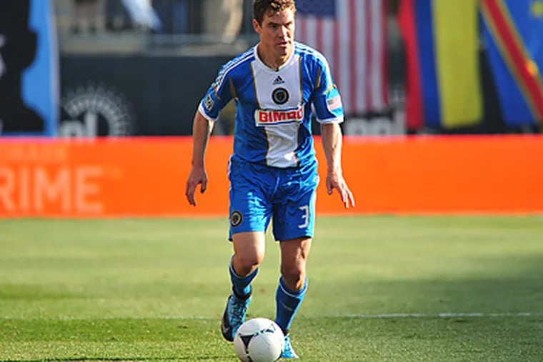 Chris Albright has spent 13 years playing in Major League Soccer. (Photo courtesy of the Philadelphia Union)
