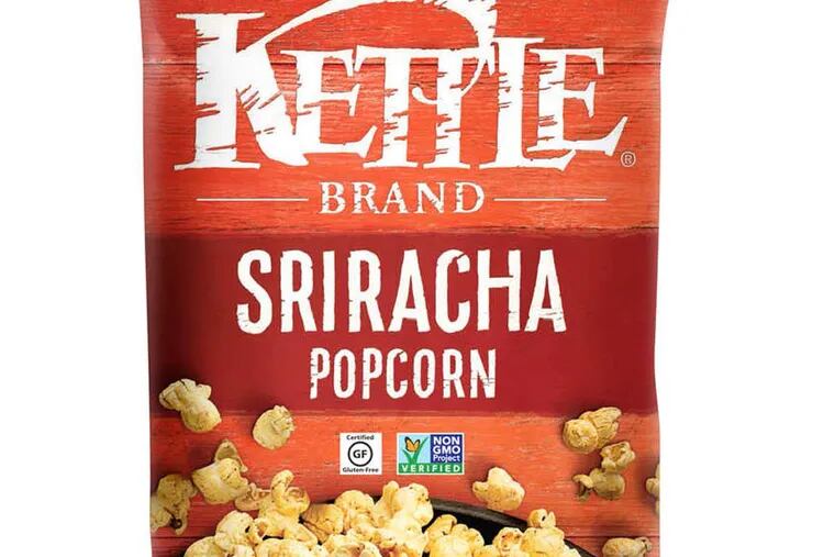 Kettle Sriracha popcorn. (Handout)