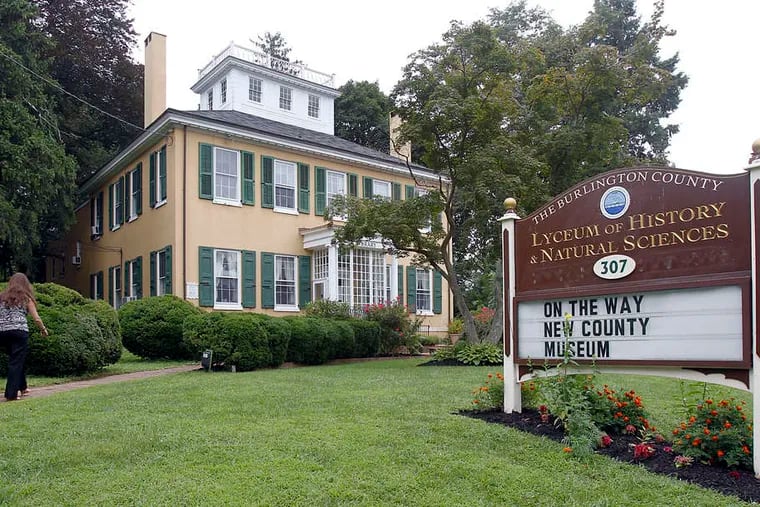 The former Mount Holly Library on High Street was acquired by the county on Friday and will become the Burlington County Lyceum of History and Natural Science.