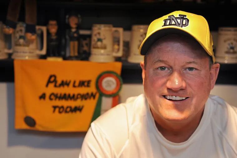 Next step for Irish superfan 'Notre Dame Harvey' is finally here