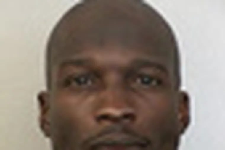This undated photo provided by the Broward Sheriff's Office shows Miami Dolphins wide receiver Chad Johnson. A judge has set bond at $2,500 for Johnson, who is being held in a Florida jail on a domestic violence charge after his wife accused him of head-butting her during an argument. Johnson's defense attorney, Adam Swickle, says Johnson posted the bond early Sunday, Aug. 12, 2012, though jail records show he had not yet been released. Swickle says a no-contact order has been issued that prevents Johnson from contacting his wife, Evelyn Lozada. (AP Photo/Broward Sheriff's Office)