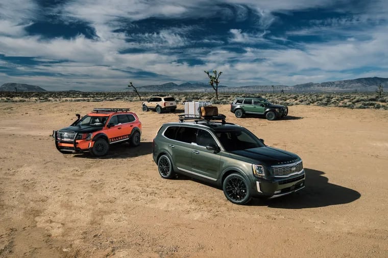 The 2019 Kia Telluride expands Kia's lineup at the top with a three-row SUV larger than the Sorento.