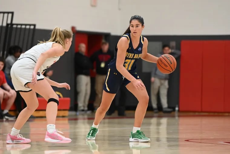 Notre Dame freshman guard Riley Davis is out to a strong start in her high school career.