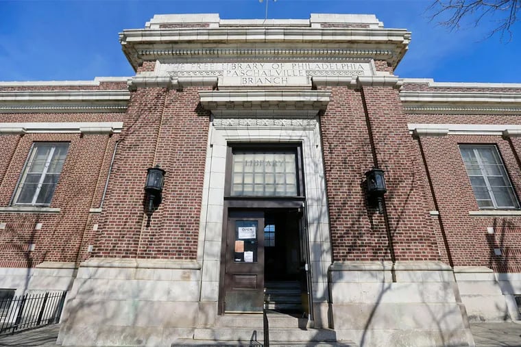 The Paschalville branch , like other neighborhood libraries in the city, is lagging in maintenance due to a lack of capital funding.