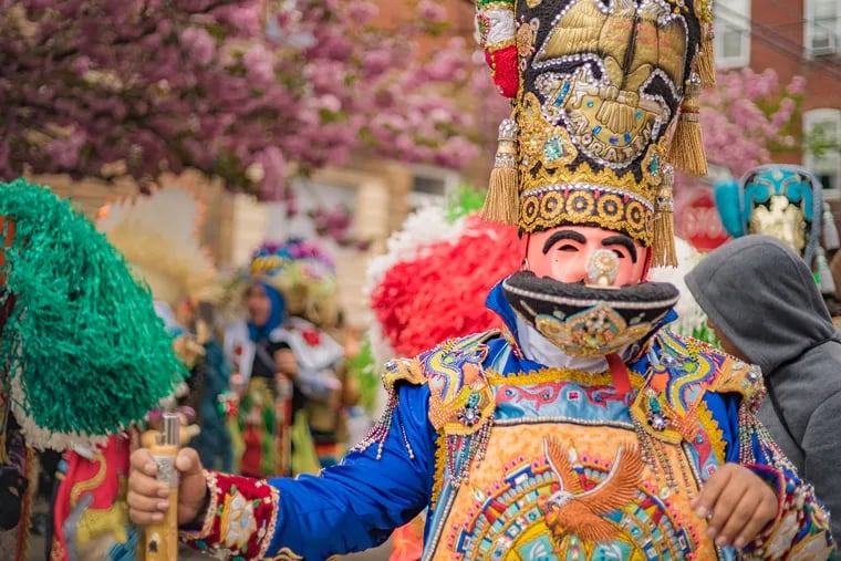 A Zapador attire at El Carnaval de Puebla.