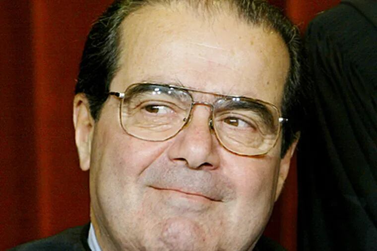 Justice Antonin Scalia: If the move were educational, &quot;I’d be all for it.&quot; (Associated Press, File)