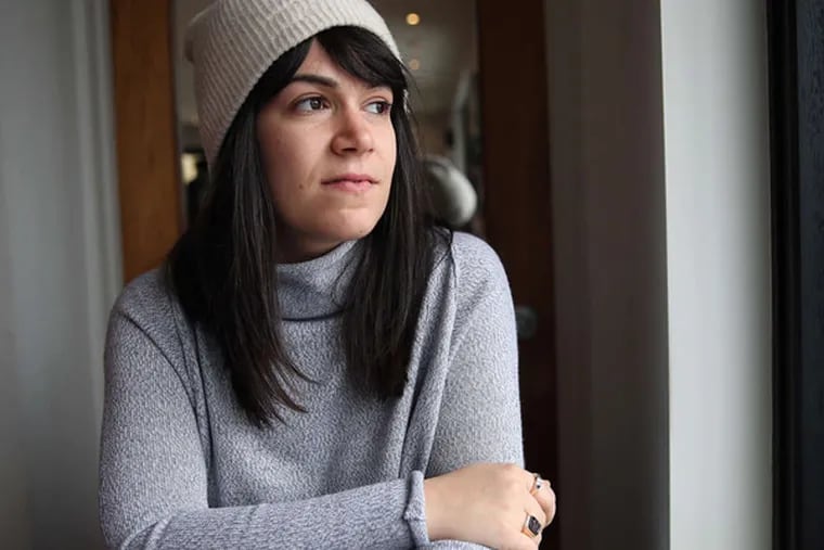 "Broad City" star and cocreator Abbi Jacobson, who grew up in Wayne, during a 2015 visit to Philadelphia.