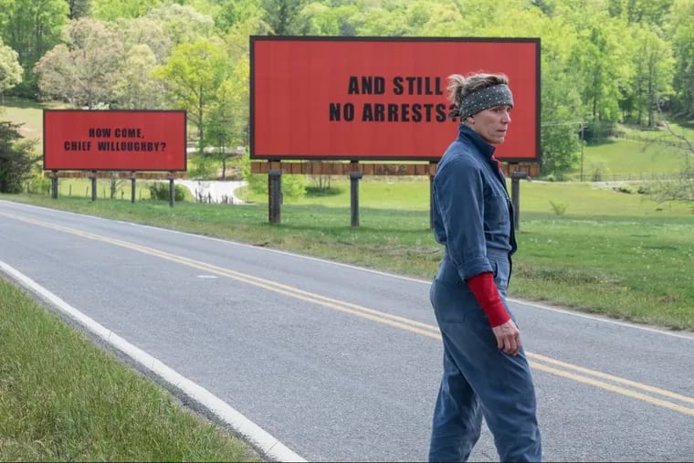 You can now stream best picture nominee ‘Three Billboards Outisde Ebbing, Missouri.’