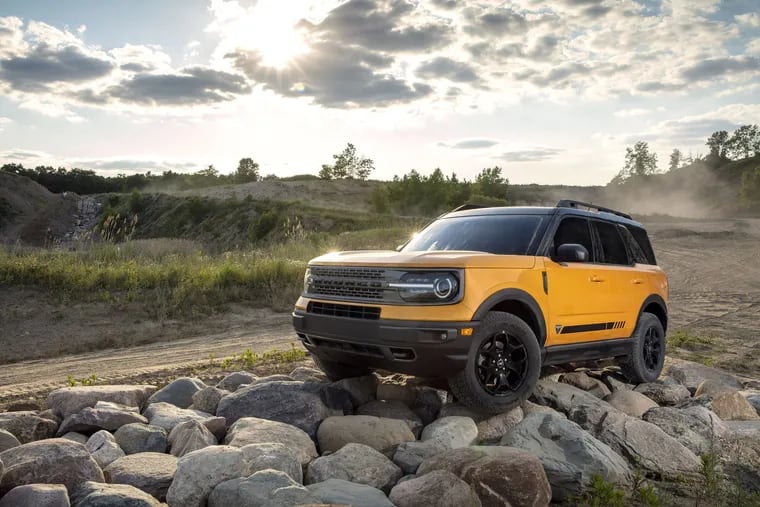 The 2021 Ford Bronco Sport is a small SUV with a big helping of off-road ability.