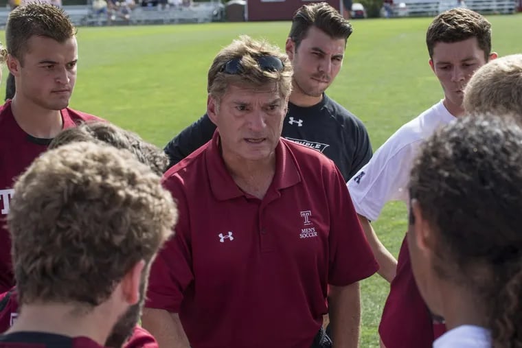 Temple head men’s soccer coach David MacWilliams was dismissed after 18 years in the job.
