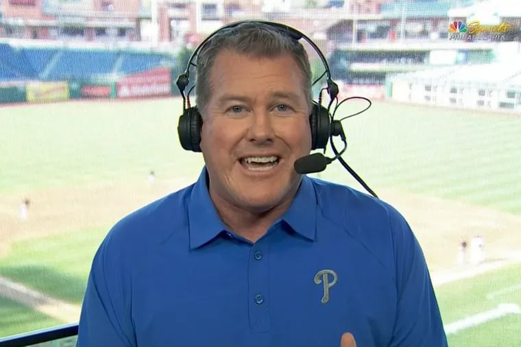 Phillies broadcaster Gregg Murphy