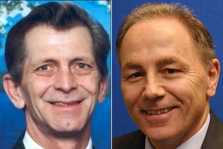 Doug Sterner (left) pushed for the federal Stolen Valor Act; Assemblyman Vince Mazzeo (right) cosponsored the Stolen Valor Act.