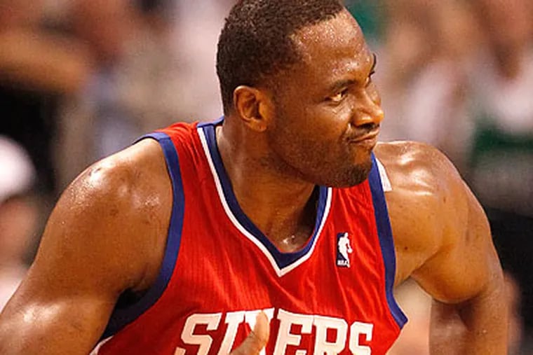 Elton Brand scored a team-high 19 points in the 76ers' Game 5 loss to the Celtics. (Ron Cortes/Staff Photographer)