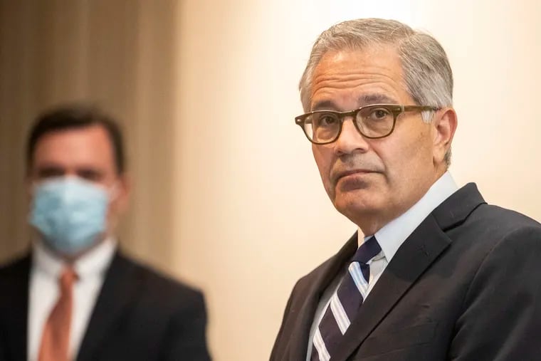 District Attorney Larry Krasner on Monday, May 24, 2021.