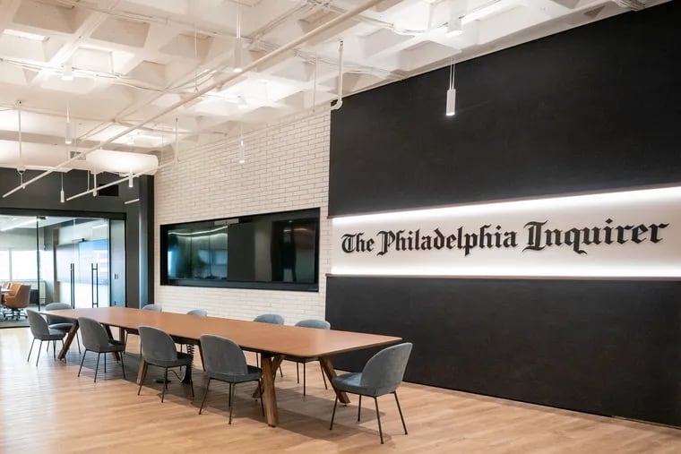 The Philadelphia Inquirer newsroom.