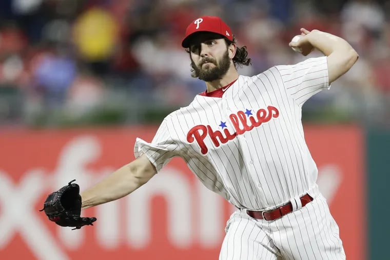 Rookie lefthander Austin Davis pitched two scoreless innings for the Phillies on Thursday night against Miami