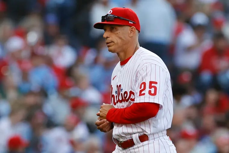 The Phillies fired manager Joe Girardi on Friday.