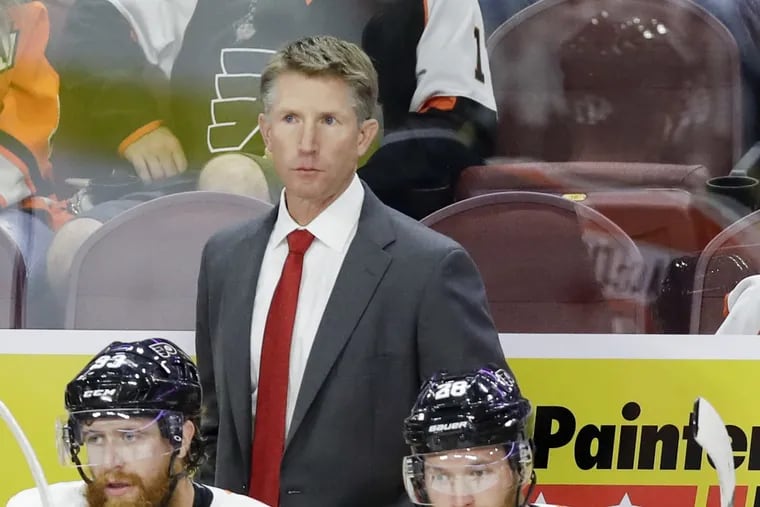 Flyers coach Dave Hakstol says a new NHL rule will reduce some challenges.