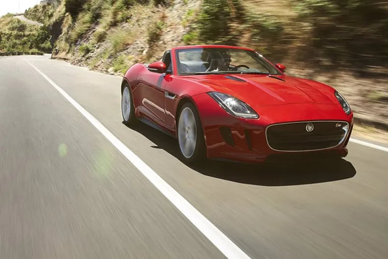 The 2014 Jaguar F-Type is the legendary British company’s first new two-seat sports car since the famous E-Type. (Jaguar/MCT)