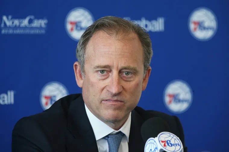 Sixers owner Josh Harris said he wants nothing less than an NBA title.