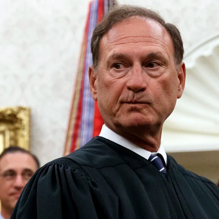 U.S. Supreme Court Justice Samuel A. Alito Jr. has refused to recuse himself from cases concerning Donald Trump despite a New York Times report that flags used as symbols of support for the 45th president were flown outside two of Alito's homes.