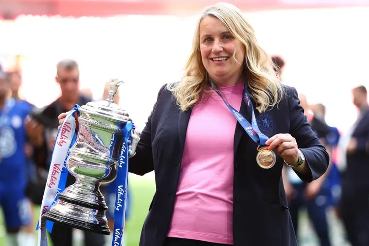 Emma Hayes has coached Chelsea to six English Super League titles, five FA Cups, three UEFA Champions League semifinals, and the 2021 final.
