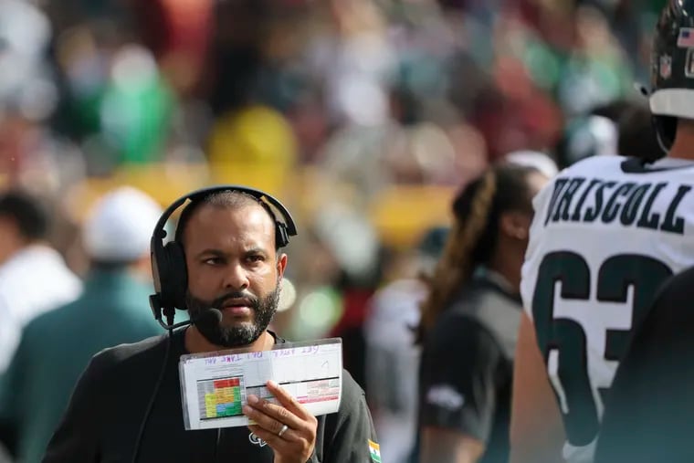 Sean Desai's defense was struggling going into the Eagles' bye week, despite the team's NFL-best record.