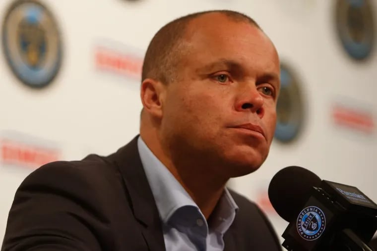 Earnie Stewart has been the Philadelphia Union’s sporting director since October of 2017.