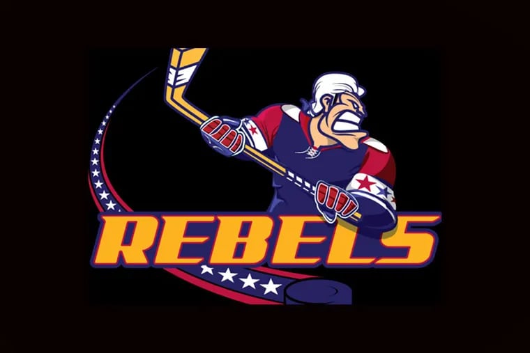 The Rebels logo.