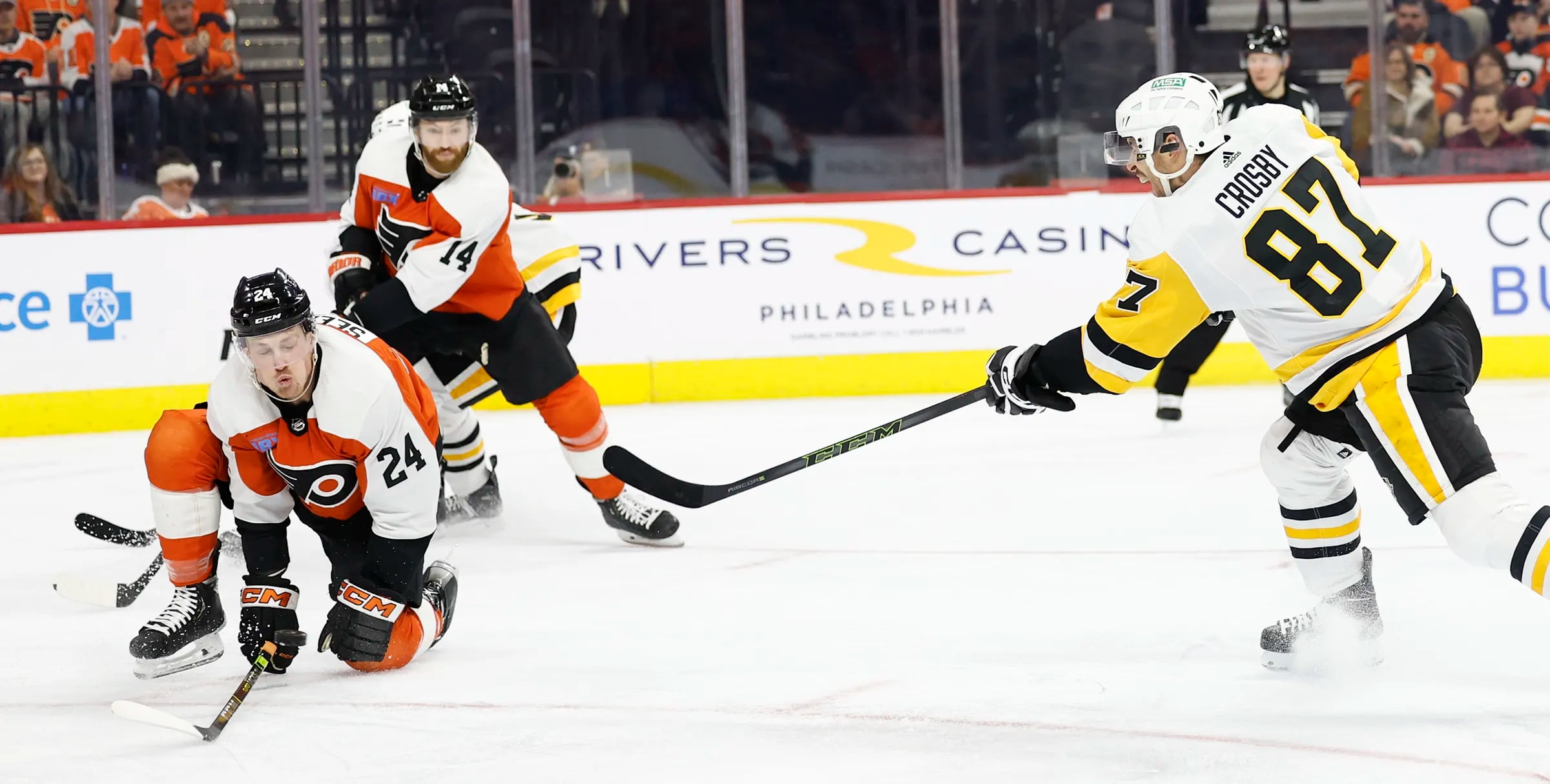 You won't need to twist Flyers fans' arms this weekend to root against Sidney Crosby and the Pittsburgh Penguins.