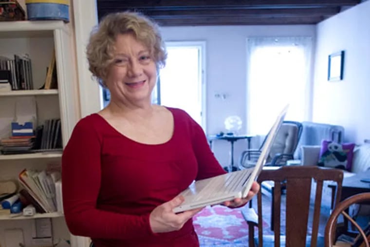 Carol Fritz, who wanted to lose 10 pounds, joined StickK, which, instead of offering cash to drop weight, has dieters forfeit money for failing. The cash can go to a charity or an “anti-charity.” (David M Warren / Staff Photographer)