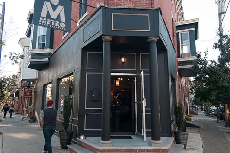 Metro Men's Clothing is among the &quot;high-quality shops&quot; on East Passyunk.