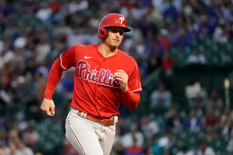 With three homers Thursday night at Wrigley Field, Brad Miller became the first Phillies player to have a three-homer game since Jayson Werth on May 16, 2008, at Citizens Bank Park.