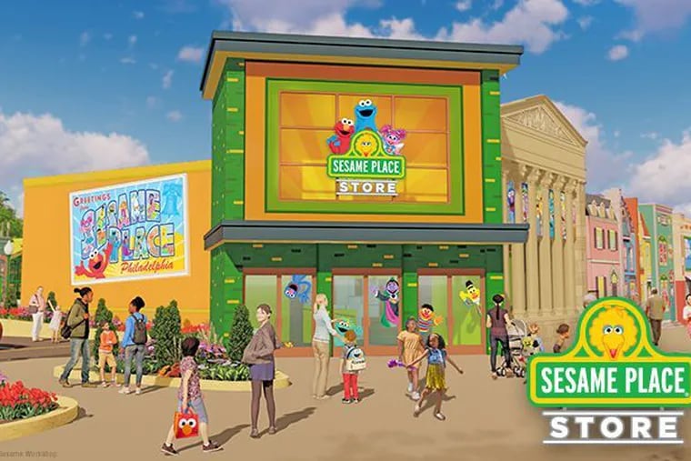 Sesame Place Philadelphia is opening the largest "Sesame Street" themed store in the country in the fall of 2023.