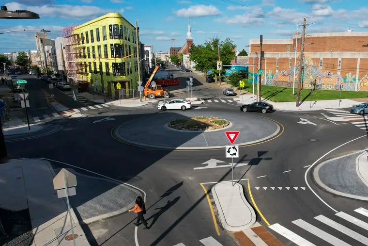 Landscaping of Fishtown roundabout is a safety hazard, Philly says