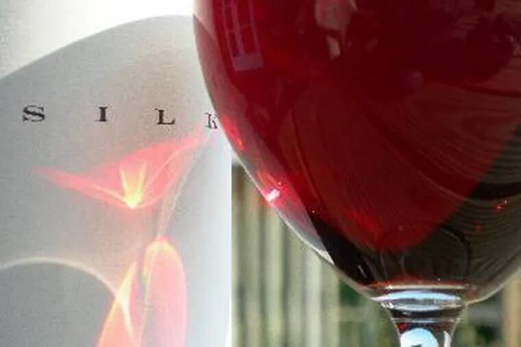 Silk, an unusual take on rosato wine from Va La Vineyards in Avondale.